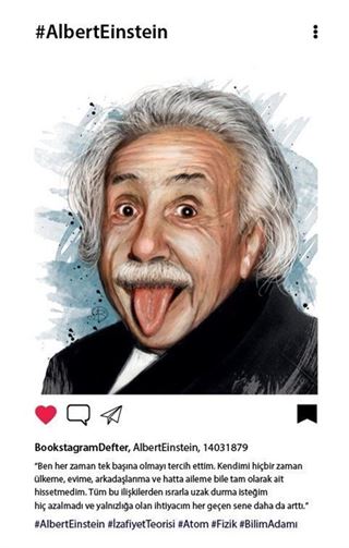 Einstein - Bookstagram Defter