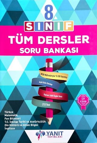8. Sınıf Tüm Dersler Soru Bankası