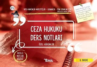 Ceza Hukuku Ders Notları