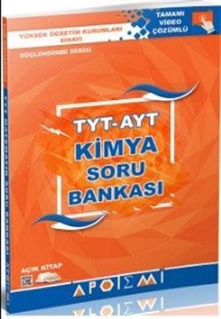 TYT AYT Kimya Soru Bankası Tamamı Video Çözümlü