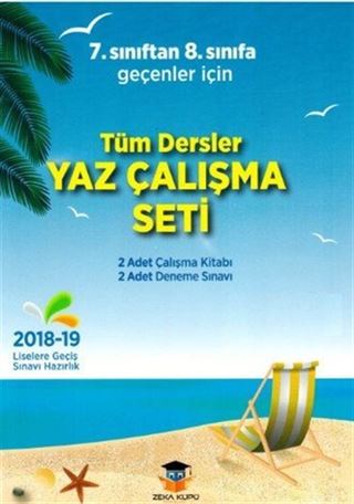 Tüm Dersler Yaz Çalışma Seti (7. Sınıftan 8. Sınıfa Geçenler İçin)