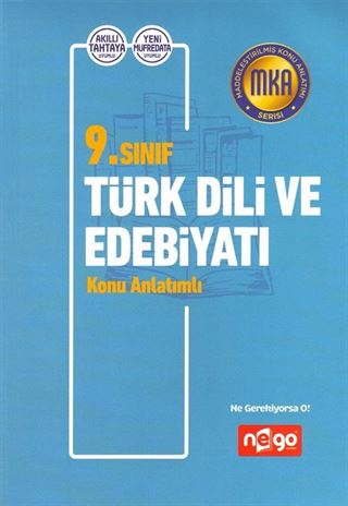 9. Sınıf Türk Dili ve Edebiyatı Konu Anlatımlı