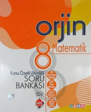 8. Sınıf Orjin Matematik 3'lü Set