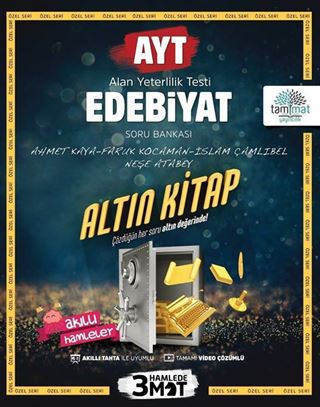 AYT Edebiyat Altın Kitap Tamamı Video Çözümlü Soru Bankası