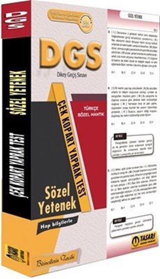 DGS 2019 Çek Kopart Türkçe Yaprak Test