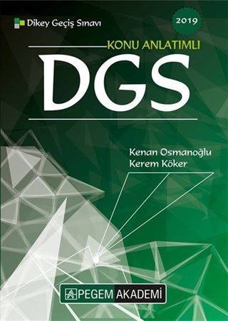 2019 DGS Konu Anlatımlı
