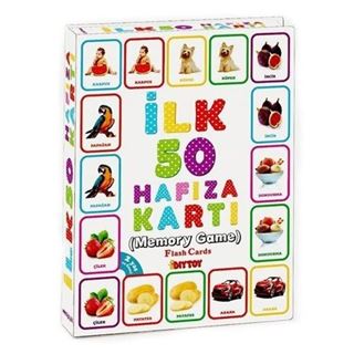 İlk 50 Hafıza Kartı (Memory Game) Flash Cards