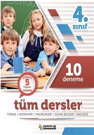 İlkokul 4. Sınıf Tüm Dersler 10 Deneme