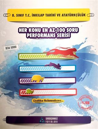8. Sınıf T.C. İnkılap Tarihi ve Atatürkçülük Performans Serisi Soru Bankası