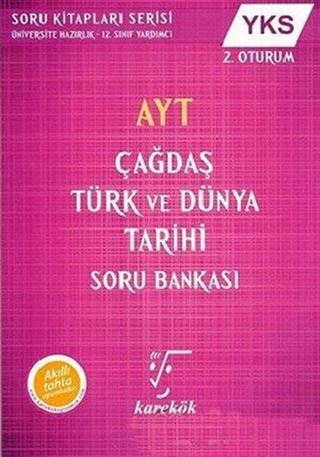 YKS AYT Çağdaş Türk ve Dünya Tarihi Soru Bankası