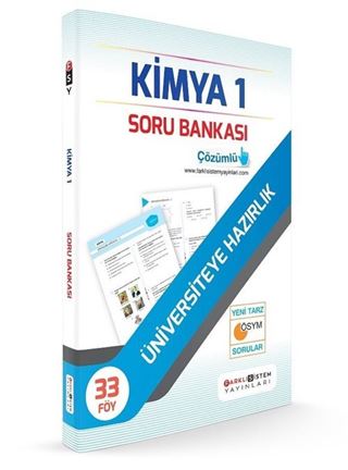 Üniversiyete Hazırlık Kimya 1 Soru Bankası (33 Föy)