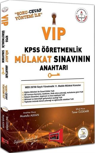 VİP KPSS Öğretmenlik Mülakat Sınavının Anahtarı