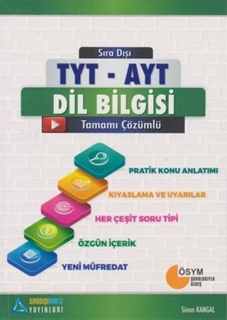 YKS TYT Dil Bilgisi Tamamı Çözümlü Konu Özetli