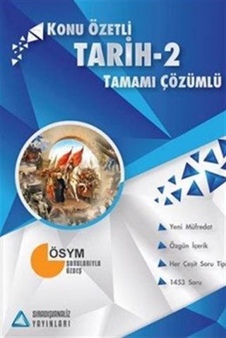 Tarih 2 Konu Özetli Tamamı Çözümlü Soru Bankası