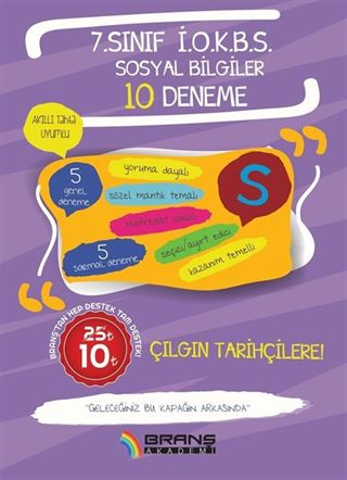 2019 7. Sınıf İOKBS Sosyal Bilgiler 10 Deneme