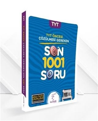 TYT Öncesi Çözülmesi Gereken Son 1001 Soru