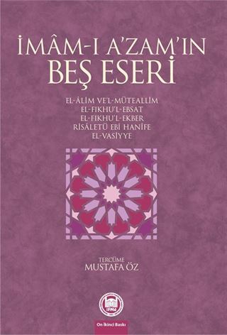 İmam-ı A'zamın Beş Eseri