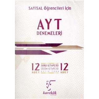 AYT 12'li Sayısal Deneme Seti