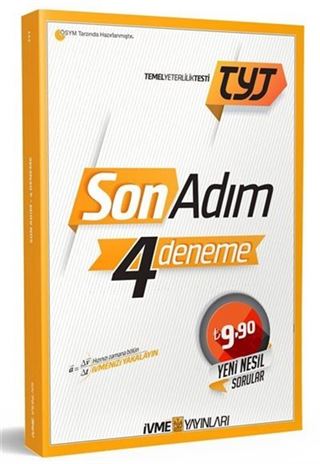 TYT Son Adım 4 Deneme Sınavı Seti