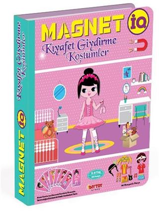Magnetiq Kıyafet Giydirme - Kostümler (52 Parça) (IQ1499)