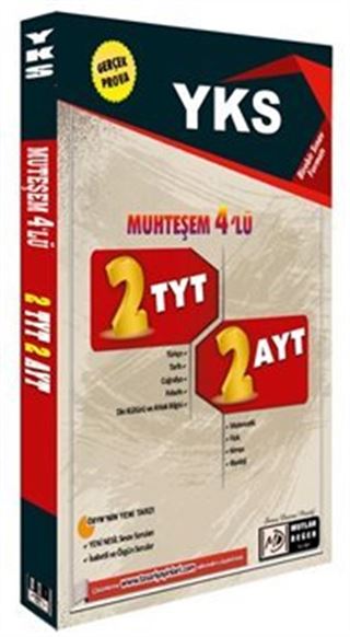 YKS Muhteşem 4'lü 2 TYT 2 AYT Denemesi