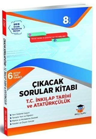 8. Sınıf İnkilap Tarihi ve Atatürkçülük Çıkacak Sorular Kitabı