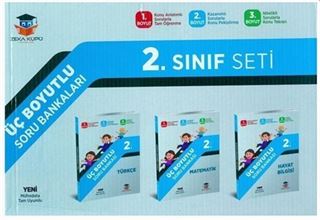 2.Sınıf Tüm Dersler Üç Boyutlu Soru Bankası Seti