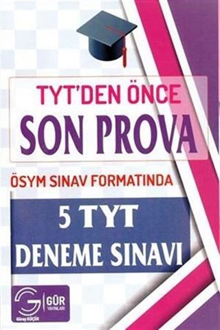TYT den Önce Son Prova 5 Deneme Sınavı