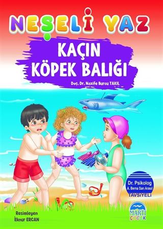 Neşeli Yaz Kaçın Köpek Balığı