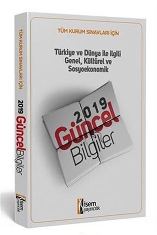 2019 Tüm Sınavlar İçin Güncel Bilgiler Konu Öğretimli Soru Bankası