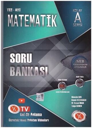 AYT Matematik Soru Bankası Kolay A Serisi