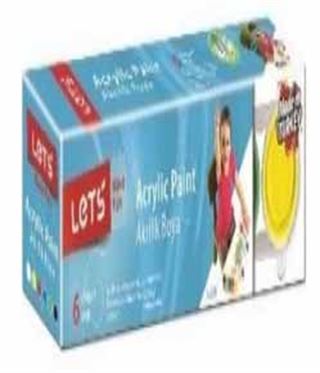 Akrilik Boya Ana Renkler 25mg. 6 Renk L-5200