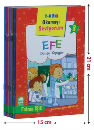 Okumayı Seviyorum Seti (10 Kitap Takım - Küçük Boy)