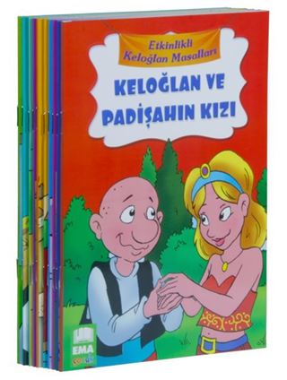 Etkinlikli Keloğlan Masalları Seti (10 Kitap Takım - Küçük Boy)