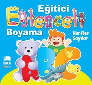 Eğitici Eğlenceli Boyama - Harfler & Sayılar