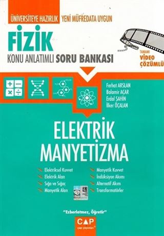 Fizik Elektrik Manyetizma Konu Anlatımlı Soru Bankası