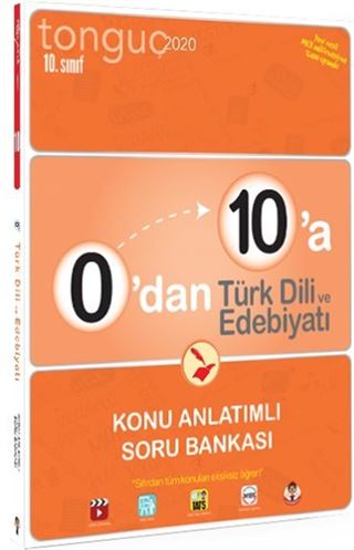 0'dan 10'a Türk Dili ve Edebiyatı Konu Anlatımlı Soru Bankası