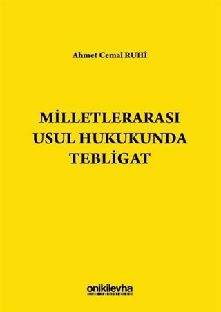 Milletlerarası Usul Hukukunda Tebligat