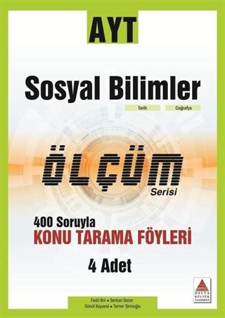 AYT Sosyal Bilimler Konu Tarama Fasikülleri-Ölçüm Serisi