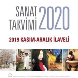 2020 Sanat Takvimi - Duvar Takvimi