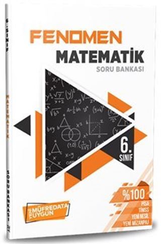 6. Sınıf Matematik Soru Bankası (Fenomen Serisi)