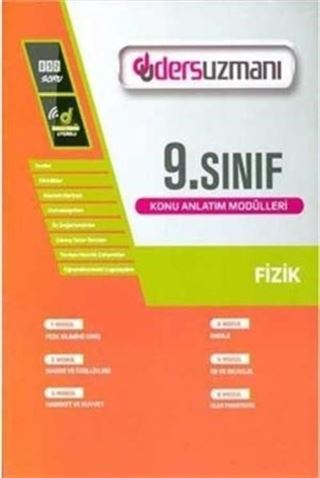 9. Sınıf Fizik Konu Anlatım Modülleri