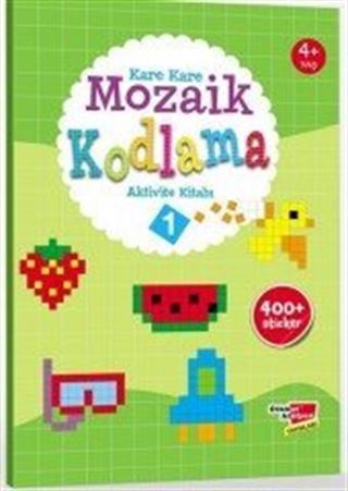 Okul Öncesi Kare Kare Mozaik Kodlama 1. Seviye