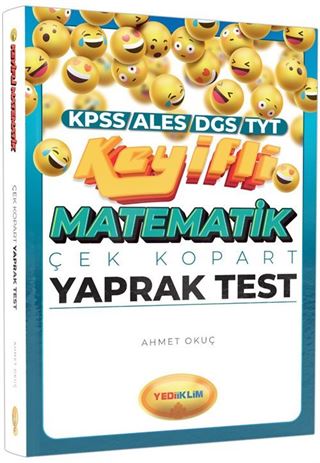 KPSS ALES DGS TYT Keyifli Matematik Çek Kopart Yaprak Test