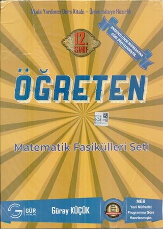 Gür Öğreten 12.Sınıf Matematik Fasikülleri Seti Anadolu Liseleri İçin