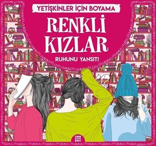 Renkli Kızlar / Yetişkinler İçin Boyama
