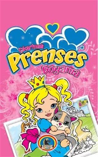 Çıkartmalı Prenses Boyama (4 Kitap Takım)