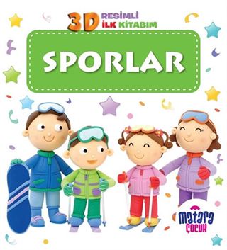 3D Resimli İlk Kitabım Sporlar