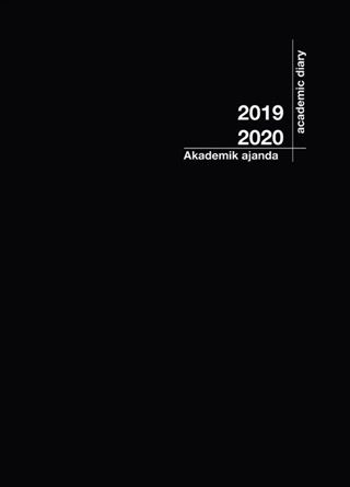 2020-2021 Akademik Ajanda 21x29cm-Siyah
