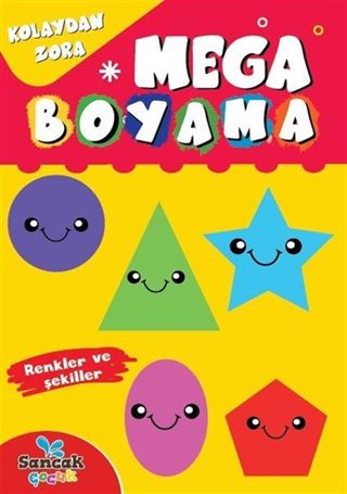Mega Boyama Renkler ve Şekiller